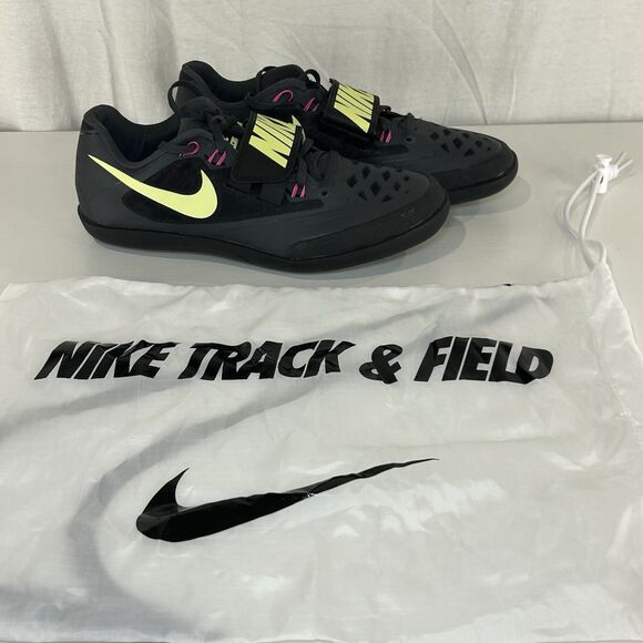 Nike Zoom Rotational 6 'Anthracite Fierce Pink' 685131-004 Men's Size 8 With Bag - Picture 1 of 8
